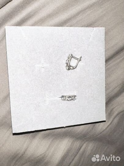 Серьги серебро 925