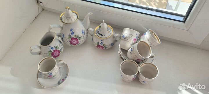 Кофейный сервиз фарфор