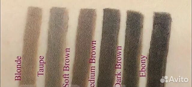 Помадка для бровей стойкая матовая