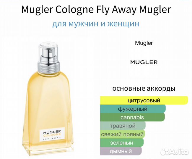 Mugler Cologne Fly Away