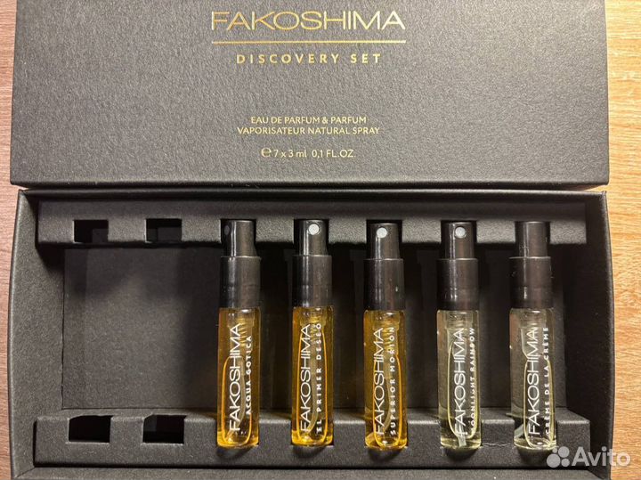 Fakoshima discovery set. 3 ml