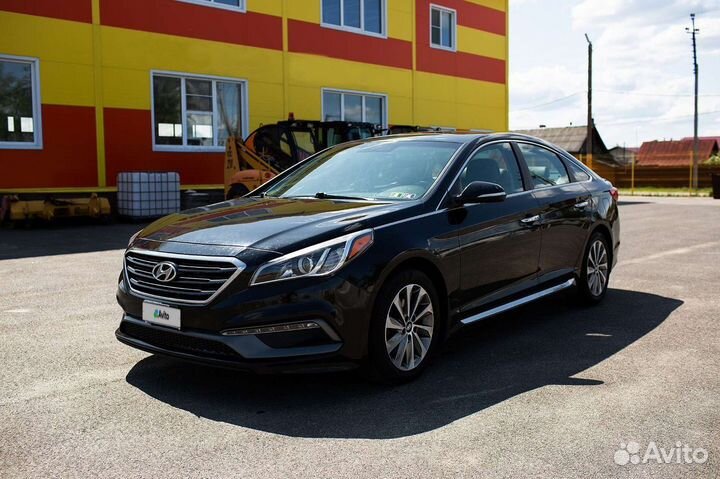 Hyundai Sonata 2.4 AT, 2017, 55 000 км