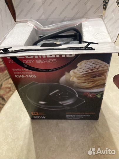 Электровафельница редмонд