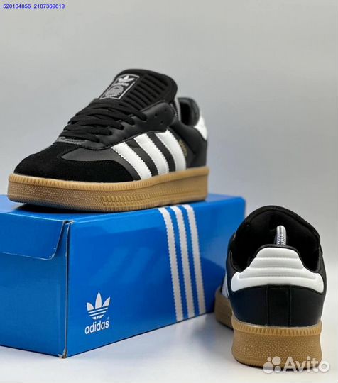 Кроссовки Adidas Samba Black (Арт.49723)