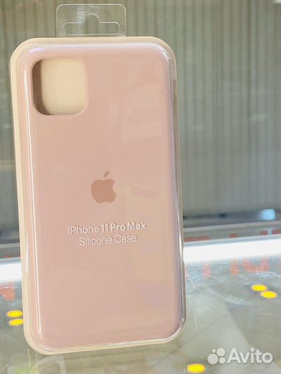 Чехол на iPhone 11 pro max кремовый