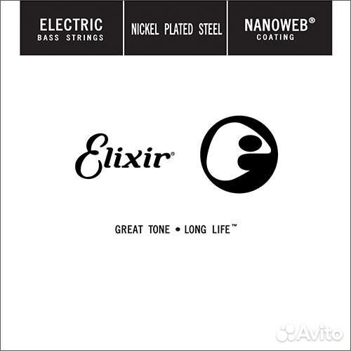 Одиночная струна 105 Elixir 15405 Nanoweb