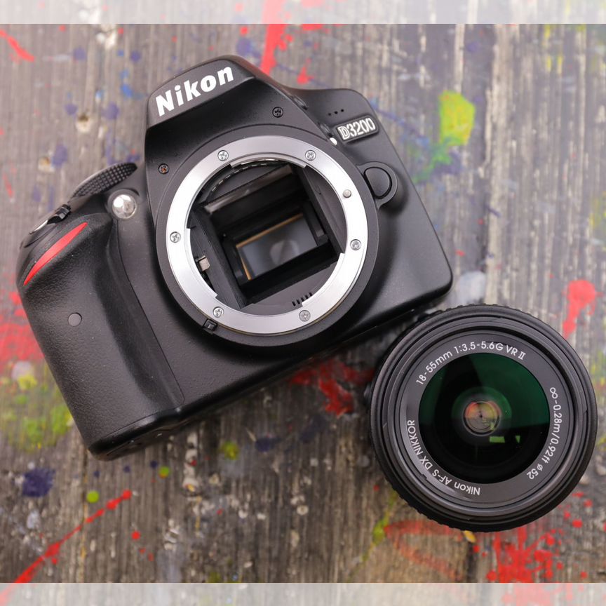 nikon d3200 kit - Купить зеркальный фотоаппарат 📷 в Краснодарском