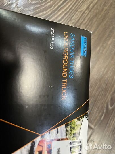 Модель подземный грузовик sandvik TH663