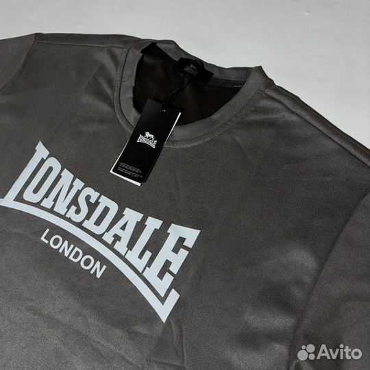 Футболка Lonsdale Big Logo Gray