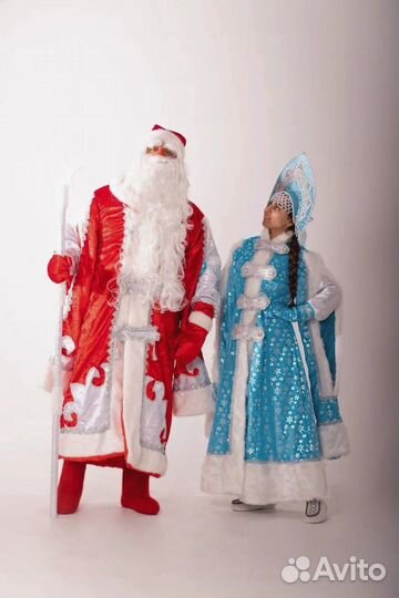 Дед Мороз и Снегурочка на Новый год