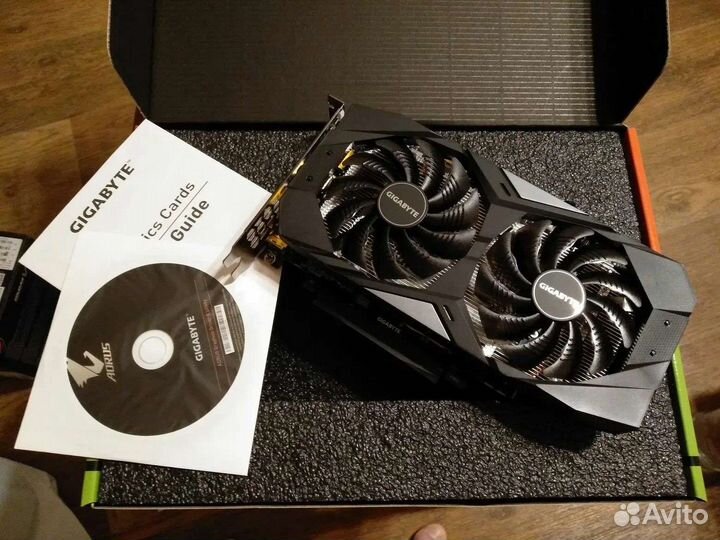 Видеокарта gtx 1660 ti 6gb Gigabyte