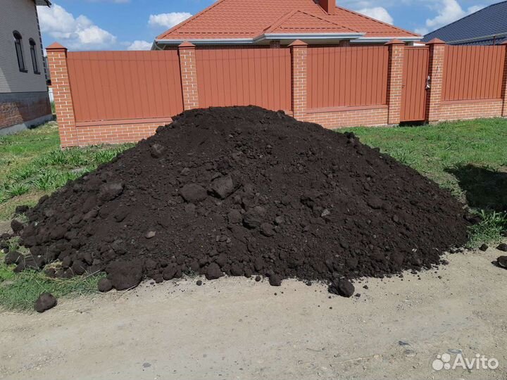 Земля чернозем плодородный грунт