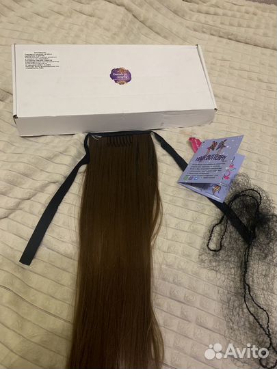 Шиньон на ленте