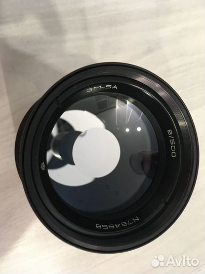 Фотообъектив зм-5А 8/500