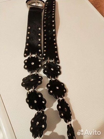 Ремень женский кожаный