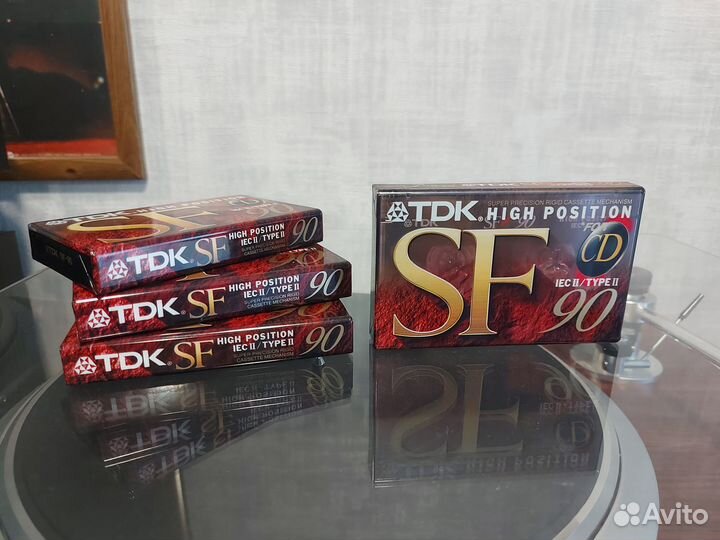 Кассеты запечатанные TDK-SF-ii