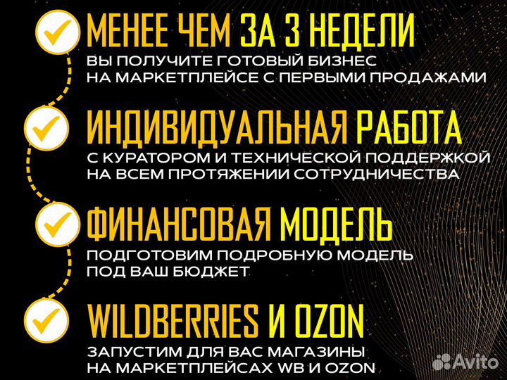 Готовый бизнес на wildberries и ozon в рассрочку