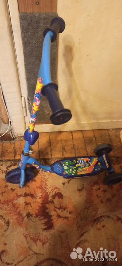 Самокат детский трехколесный