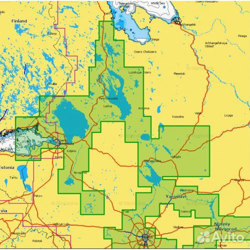 Карта Navionics+ 52XG