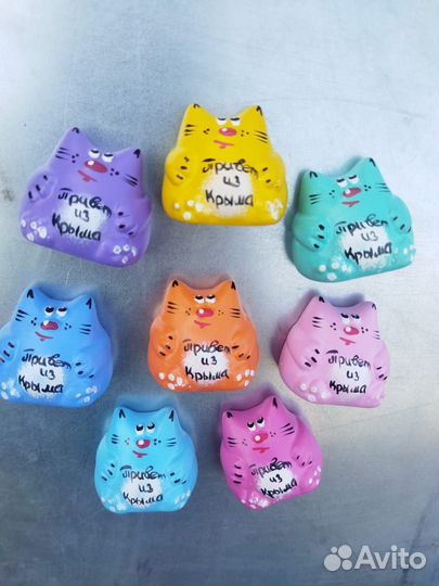 Коты-магниты сувениры