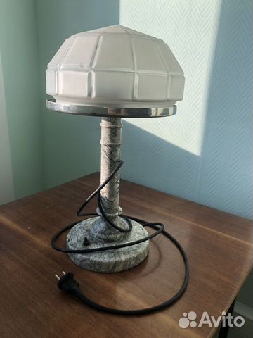 Настольная лампа, светильник, антикварная СССР