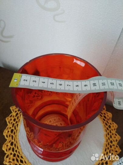 Ваза стекло хрусталь