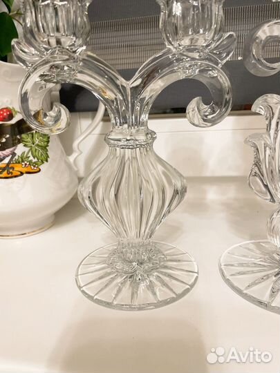 Хрустальные подсвечники СССР
