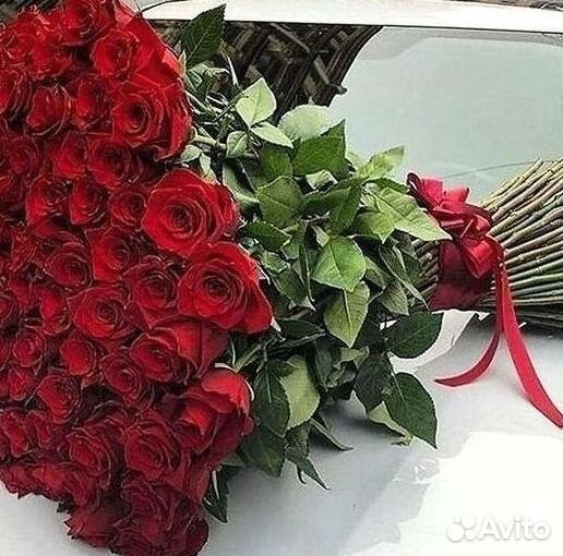 Букет роз 101 роза 51 роза