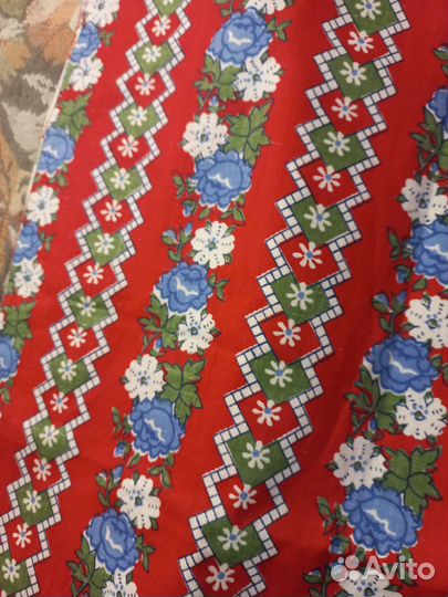 Ткань ситец Ссс винтаж