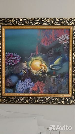 Картина маслом на холсте цветы