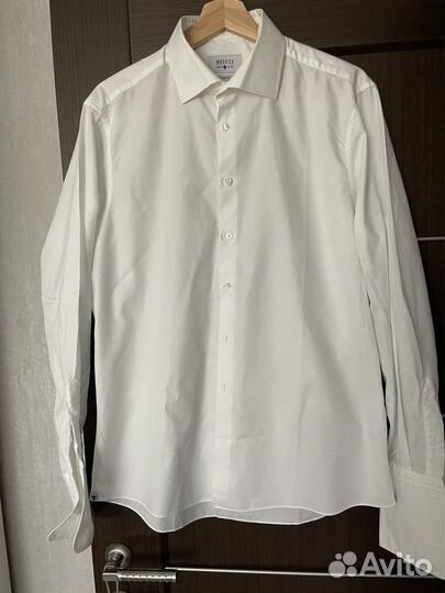 Мужская рубашка белая Meucci