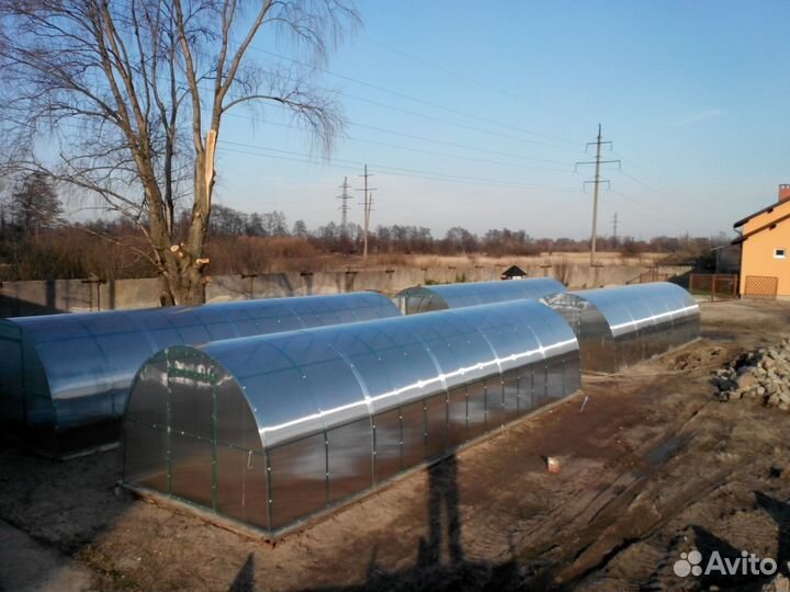 Парник из поликарбоната