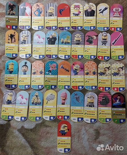 Карточки миньенов