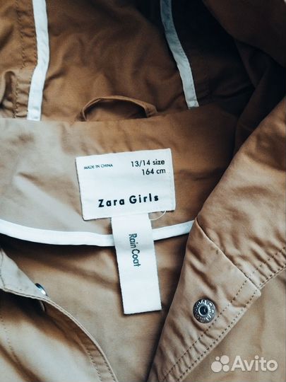Плащ, парка, ветровка Zara