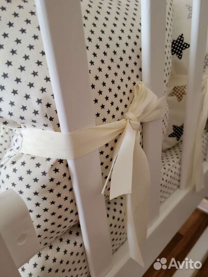 Бортики в детскую кроватку