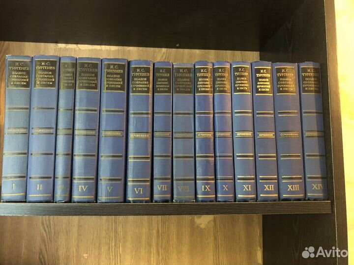 Полное сочинение собраний и писем Турненев