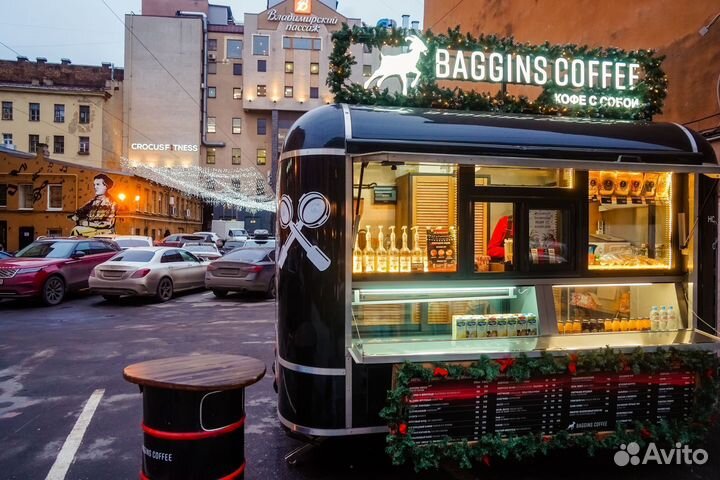 Фудтрак, торговый прицеп, автолавка