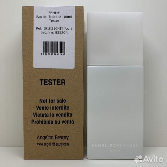 Angel Schlesser - Femme 100ml Оригинал Тестер