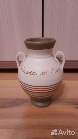 Сувенир глиняная вазочка из Испании
