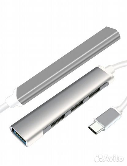 Usb хаб 3.0 разветвитель для macbook ноутбук