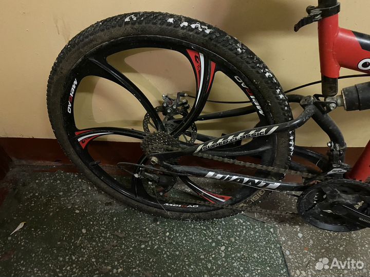 Горный велосипед двухподвес