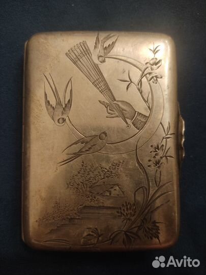 Портсигар серебро 84 (1900-1909гг.)