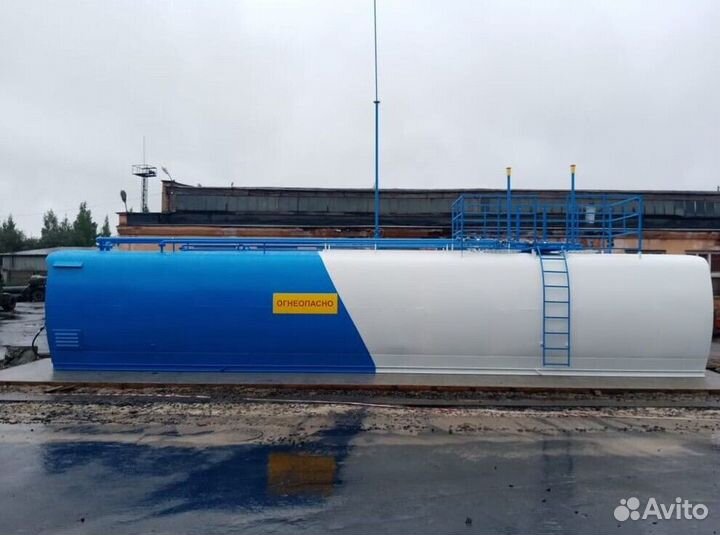 Контейнерная АЗС для заправки своей техники