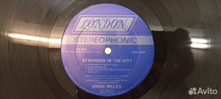 Виниловая грампл John Miles