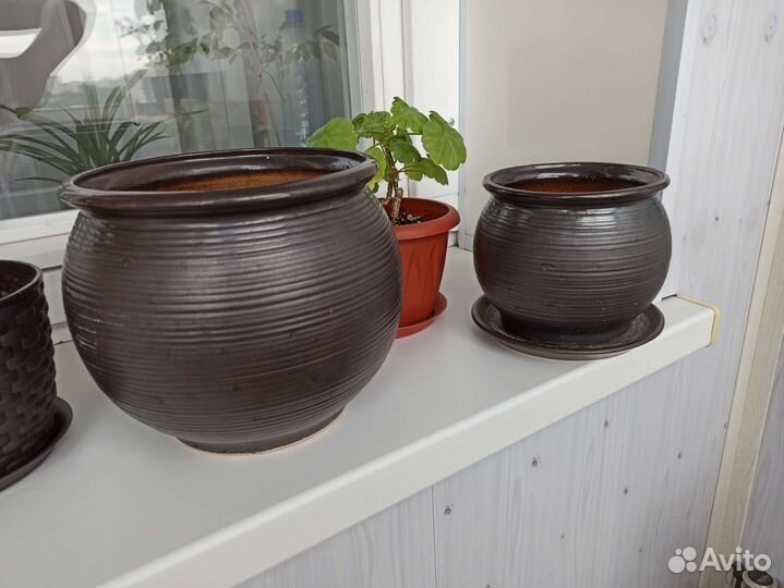 Горшок керамический для цветов