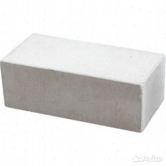 Кирпич силикатный белый