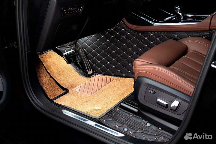 3D Коврики BMW Салон Багажник из Экокожи