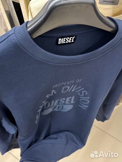 Свитшот мужской diesel оригинал M синий