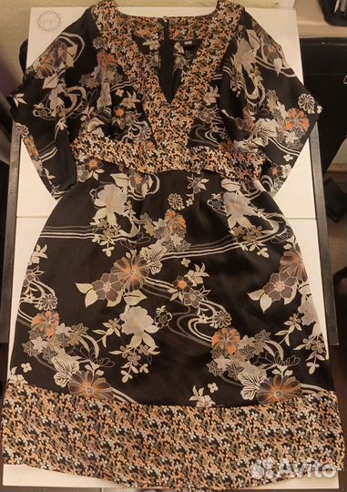 Платье в стиле кимоно h&m