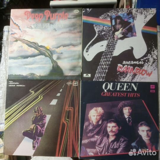 Пластинки рок